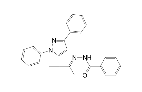 N-[(E)-[2-(2,5-diphenylpyrazol-3-yl)-1,2-dimethyl-propylidene]amino]benzamide