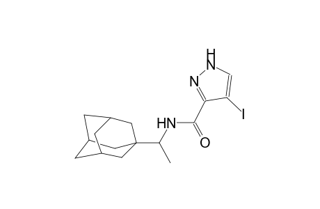 N-[1-(1-adamantyl)ethyl]-4-iodo-1H-pyrazole-3-carboxamide