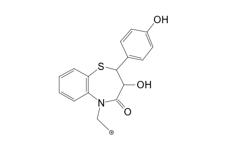 Diltiazem-M (deacetyl-O-demethyl-) MS3_1