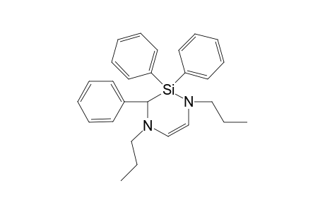 1,1,6-triphenyl-2,5-dinpropyl-3,4-dehydro-2,5-diazasilinane