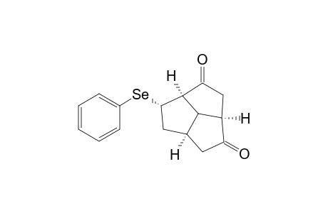 Cyclopenta[cd]pentalene-1,3-dione, octahydro-6-(phenylseleno)-, (2a.alpha.,4a.alpha.,6.alpha.,6a.alpha.,6b.alpha.)-