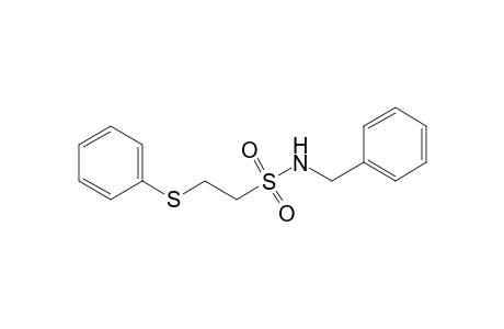 N-(phenylmethyl)-2-(phenylthio)ethanesulfonamide