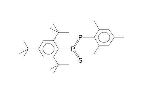 P-(2,4,6-TRI-TERT-BUTYLPHENYL)-P'-MESITYLDIPHOSPHENE P-SULPHIDE