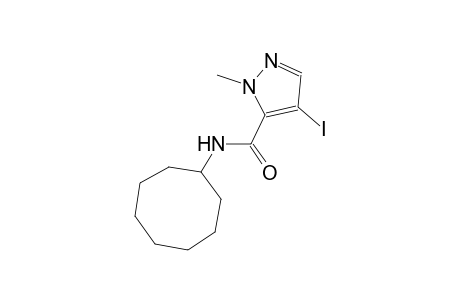 N-cyclooctyl-4-iodo-1-methyl-1H-pyrazole-5-carboxamide