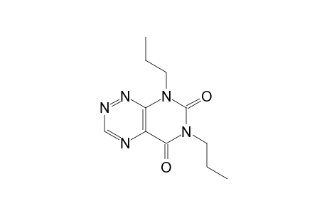 Pyrimido[5,4-e]-1,2,4-triazine-5,7(6H,8H)-dione, 6,8-dipropyl-