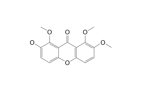 7-HYDROXY-1,2,8-TRIMETHOXYXANTHONE