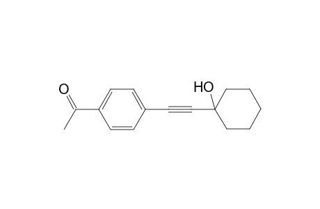 1-{4'-[2"-(1"'-Hydroxycyclohexyl)ethynyl)phenyl}-ethanone
