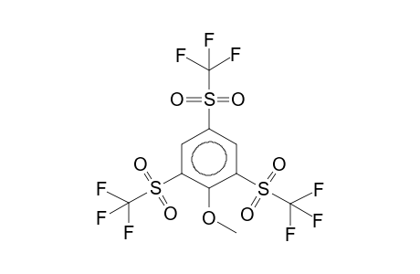 2,4,6-TRIS(TRIFLUOROMETHYLSULPHONYL)ANISOLE