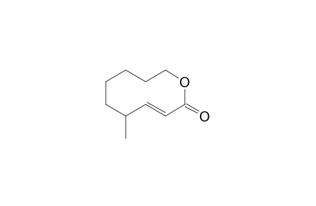 2H-Oxecin-2-one, 5,6,7,8,9,10-hexahydro-5-methyl-, (E)-