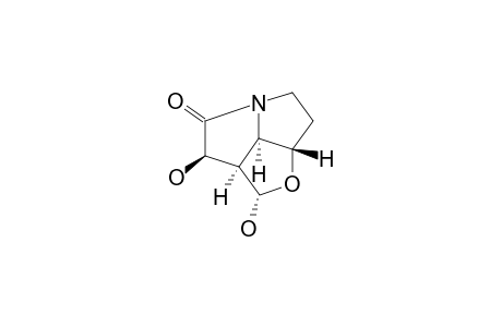 REL-(1R,5AR,7S,7AR,7BR)-1,7-DIHYDROXY-6-OXAOCTAHYDRO-2H-CYCLOPENTA-[GH]-PYRROLIZIN-2-ONE