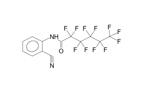 N-(2-CYANOPHENYL)PERFLUOROHEXANEAMIDE
