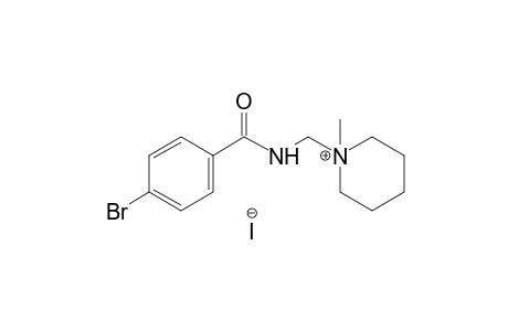 1-[(p-bromobenzamido)methyl]-1-methylpiperidinium iodide