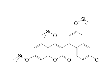 Coumachlor-M (HO-) enol 3TMS
