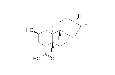 (1R,4R,5R,7R,9R,10R,13R,14R)-7-hydroxy-9,14-dimethyltetracyclo[11.2.1.0(1,10).0(4,9)]hexadecane-5-carboxylic acid