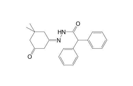 N'-[(1E)-3,3-Dimethyl-5-oxocyclohexylidene]-2,2-diphenylacetohydrazide