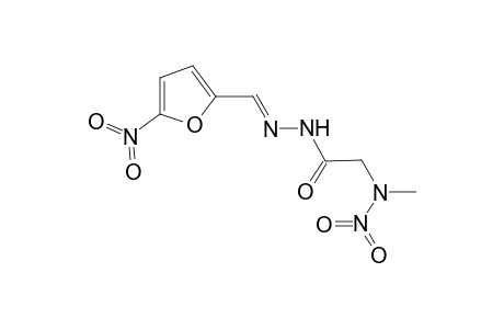 Acetohydrazide, 2-(N-methyl-N-nitroamino)-N2-(5-nitrofurfurylideno)-
