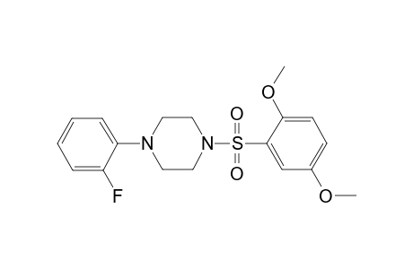 1-[(2,5-dimethoxyphenyl)sulfonyl]-4-(2-fluorophenyl)piperazine