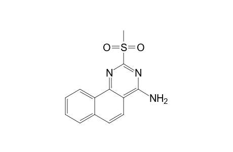 4-Amino-2-(methylsulfonyl)benzo[h]quinazoline