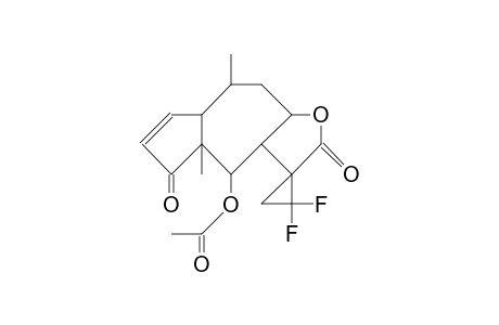Difluorocyclopropane-helenalin acetate
