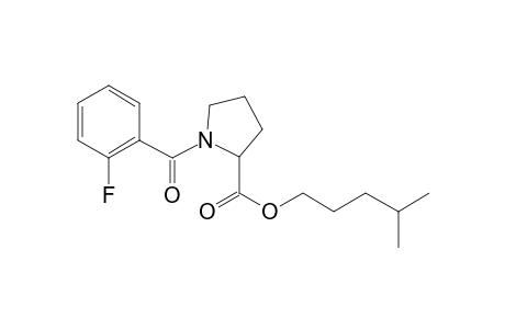 L-Proline, N-(2-fluorobenzoyl)-, isohexyl ester