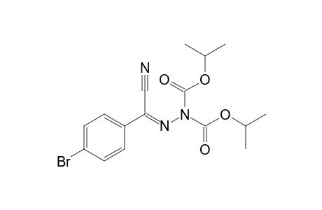 Diisopropyl 2-[cyano(p-bromophenyl)methylene]hydrazine-1,1-dicarboxylate