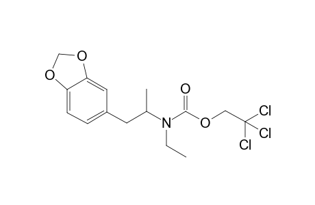 2,2,2-trichloroethyl 1-(benzo[d][1,3]dioxol-5-yl)propan-2-yl(ethyl)carbamate