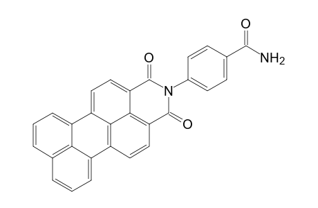 N-(4'-Carbamoylphenyl)perylene-3,4-dicarboximide