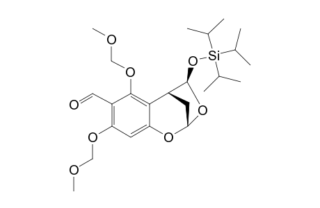 [7-Formyl-2,5-methano-6,8-bis(methoxymethoxy)-1,3-benzodioxepan-4-yloxy]-tris(1'-methylethyl)silane