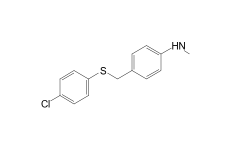 alpha-(p-chlorophenylthio)-N-methyl-p-toluidine