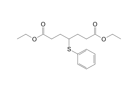 Diethyl 4-(phenylthio)heptanedioate