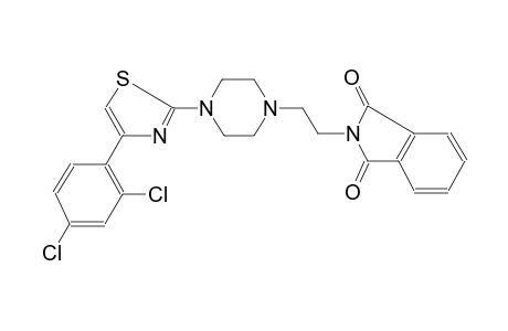1H-isoindole-1,3(2H)-dione, 2-[2-[4-[4-(2,4-dichlorophenyl)-2-thiazolyl]-1-piperazinyl]ethyl]-