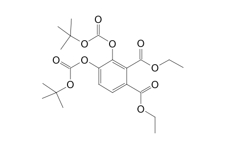 3,4-Bis-tert-butoxycarbonyloxy-phthalic acid diethyl ester