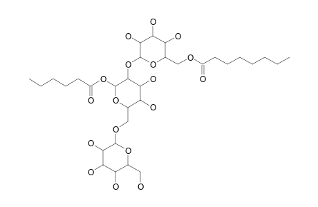 NONIOSIDE_H;2-O-(6-O-OCTANOYL-BETA-D-GLUCOPYRANOSYL)-6-O-(BETA-D-GLUCOPYRANOSYL)-1-O-HEXANOYL-BETA-D-GLUCOPYRANOSE