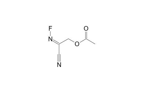 SYN-2-CYANO-2-(FLUORIMINO)-ETHYL-ACETATE