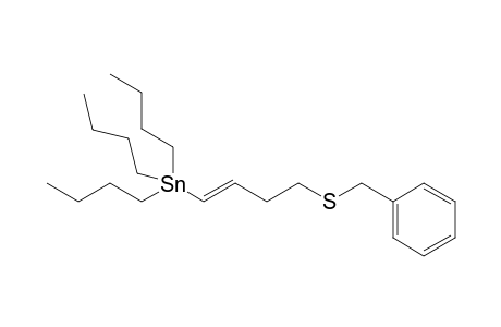 5-(Benzylthio)-1-(tributylstannyl)but-1-ene