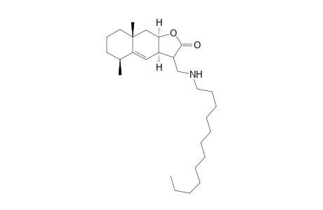 (3aR,5S,8aR,9aR)-3-[(Dodecylamino)methyl]-3a,5,6,7,8,8a,9,9a-octahydro-5,8a-dimethylnaphtho[2,3-b]furan-2(3H)-one