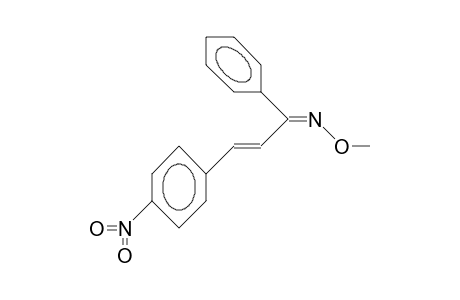 1-(4-Nitro-phenyl)-3-phenyl-(E,E)-propen-3-one oxime O-methyl ether