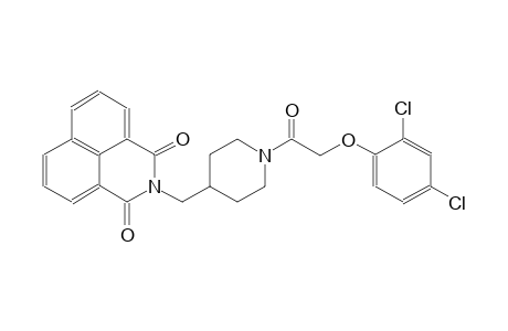 2-({1-[(2,4-dichlorophenoxy)acetyl]-4-piperidinyl}methyl)-1H-benzo[de]isoquinoline-1,3(2H)-dione