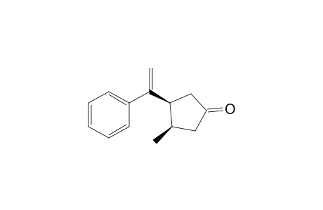 (3R,4S)-3-methyl-4-(1-phenylvinyl)cyclopentanone