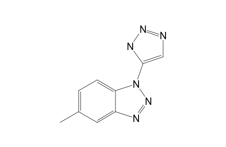 4-[5-METHYL-BENZOTRIAZOL-1-YL]-1,2,3-TRIAZOLE