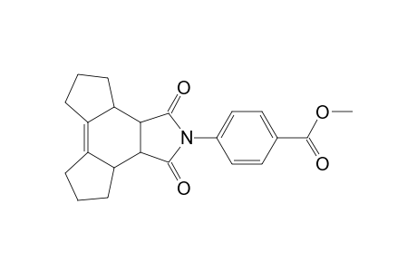 Benzoic acid, 4-(1,3,3a,3b,4,5,6,7,8,9,9a,9b-dodecahydro-1,3-dioxo-2-dicyclopentano[e,g]isoindolyl)-, methyl ester