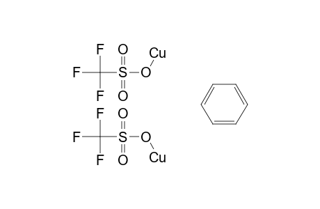 Copper(I) trifluoromethanesulfonate benzene complex