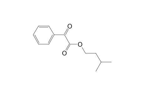 Phenylglyoxylic acid, 3-methylbutyl ester