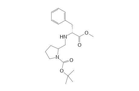 N-{[1'-(t-Butoxycarbonyl)-2'-pyrrolidinyl] - methyl-D-phenylalanine - methyl ester