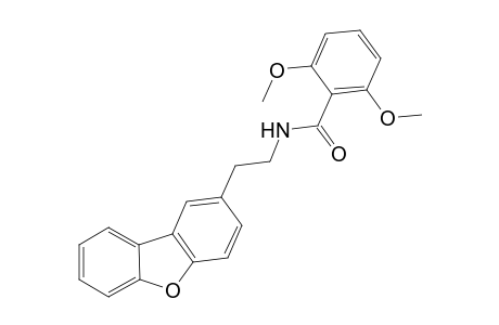 Benzamide, N-(2-benzo[b]benzofuran-2-ylethyl)-2,6-dimethoxy-
