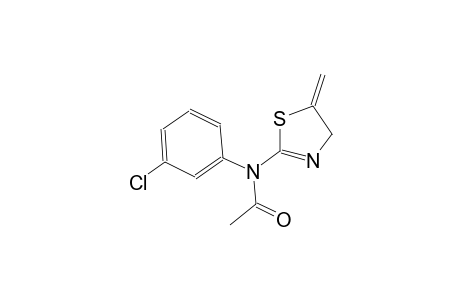 acetamide, N-(3-chlorophenyl)-N-(4,5-dihydro-5-methylene-2-thiazolyl)-