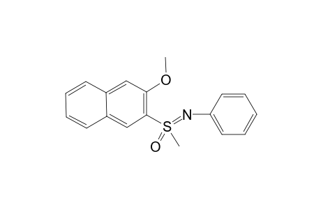 N-Phenyl-S-(3-methoxy-2-naphthyl)-S-methylsulfoximine