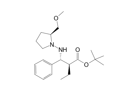 (2S)-2-[(R)-[[(2S)-2-(methoxymethyl)-1-pyrrolidinyl]amino]-phenylmethyl]butanoic acid tert-butyl ester
