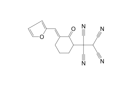1-[(3E)-3-(2-Furylmethylene)-2-oxocyclohexyl]-1,1,2,2-ethanetetracarbonitrile