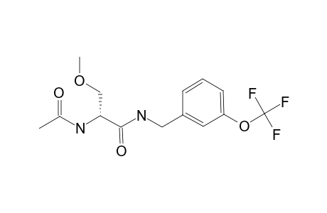 (R)-N-(3'-TRIFLUOROMETHOXY)-BENZYL_2-ACETAMIDO-3-METHOXYPROPIONAMIDE